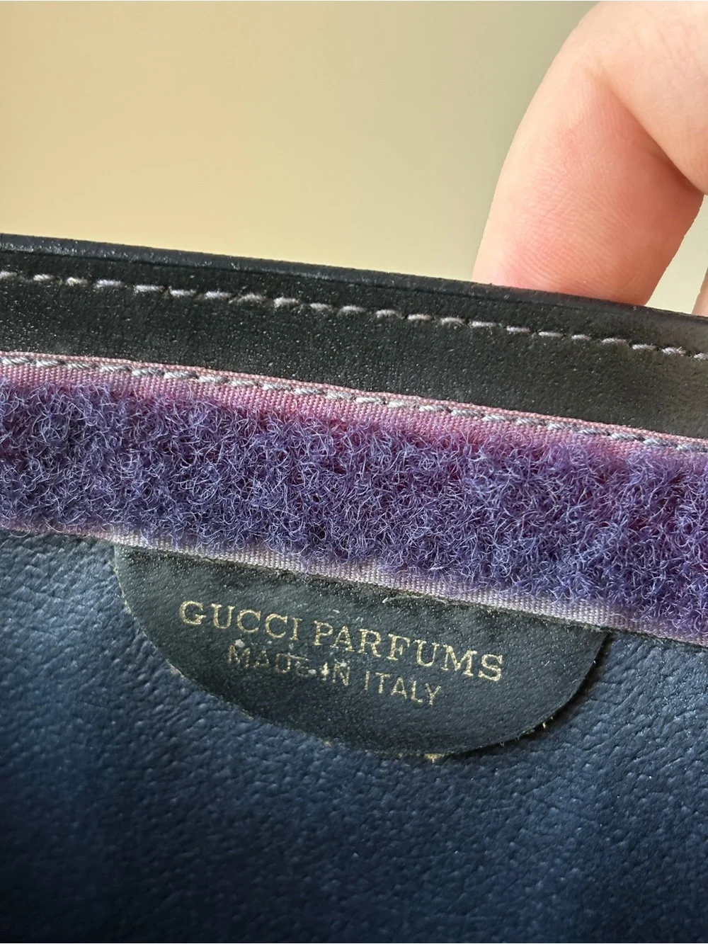 Gucci Parfums Sherry Line Clutch Bag, vintage